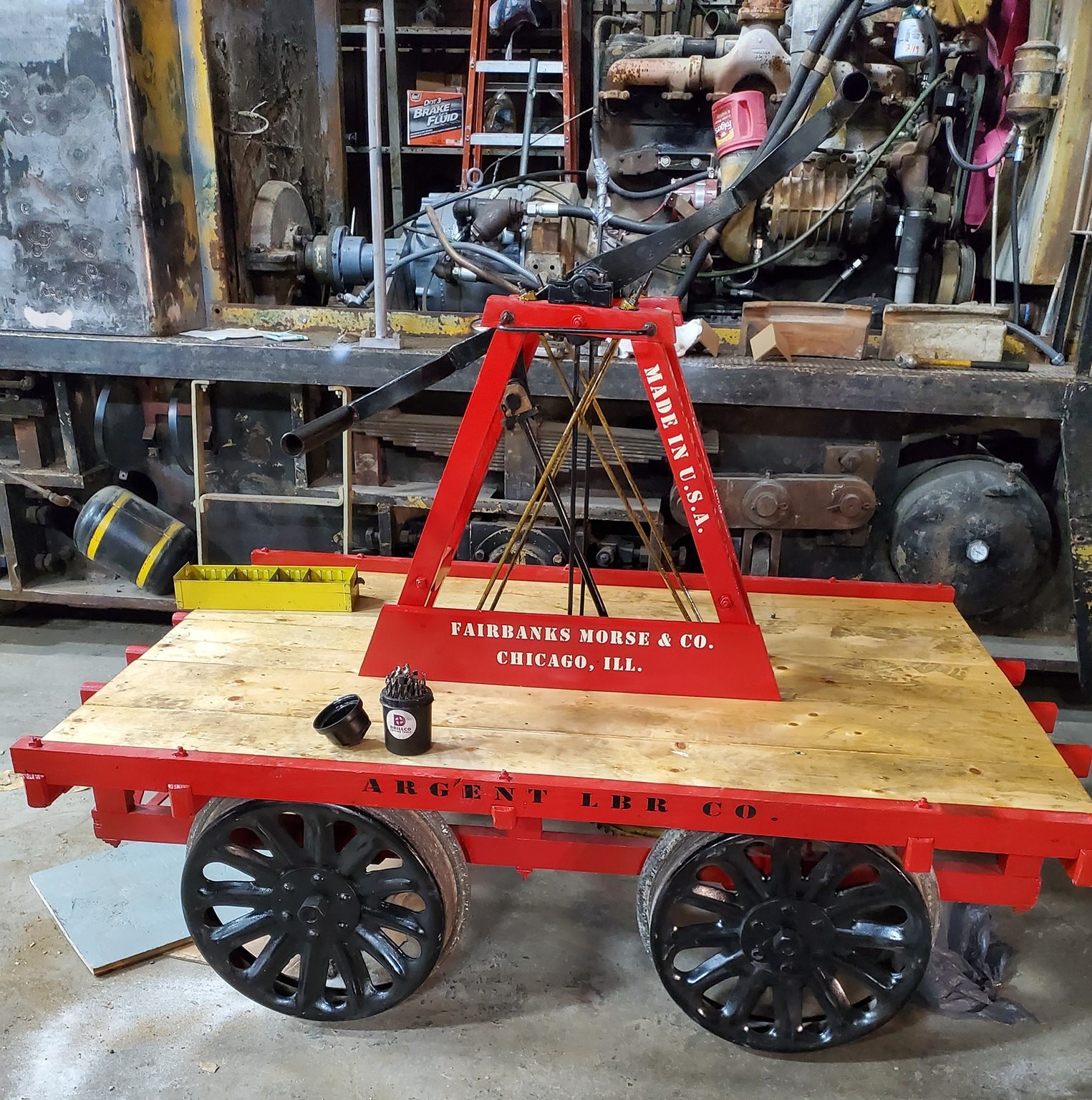 Handcars Midwest Central Railroad